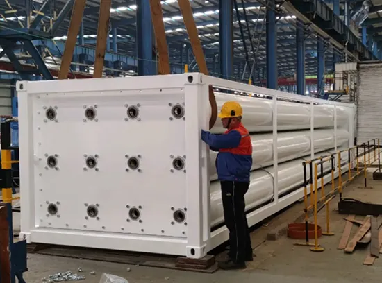 3 Axles 12 Tube CNG Truck